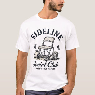 Camiseta Clube Social Lateral Repetição de Lanche de Torcid