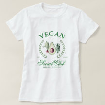 Clube Social Vegano Personalizado Local e Ano