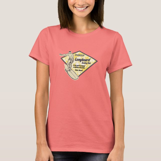 Camiseta Clube Surfing Diamond Logo Gals Tee (Frente)
