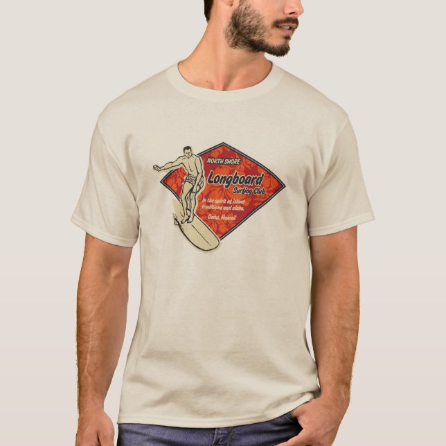 Camiseta Clube Surfing Diamond Logo Mens Tee (Frente)