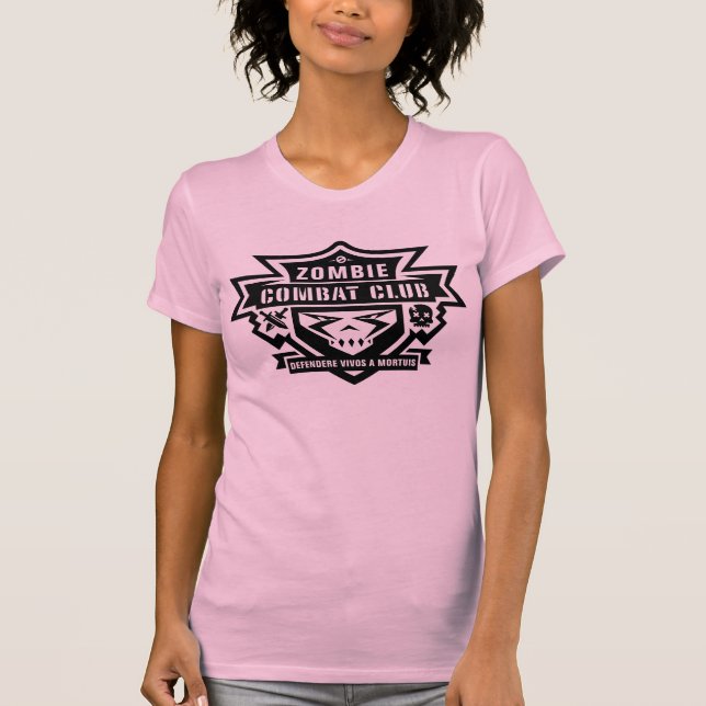 Camiseta Clube T do combate das mulheres (Frente)