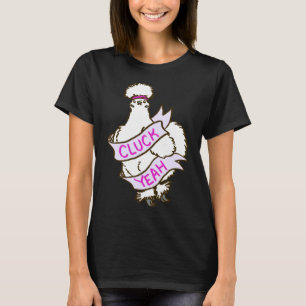 Camiseta Cluck Sim Silkie Chicken