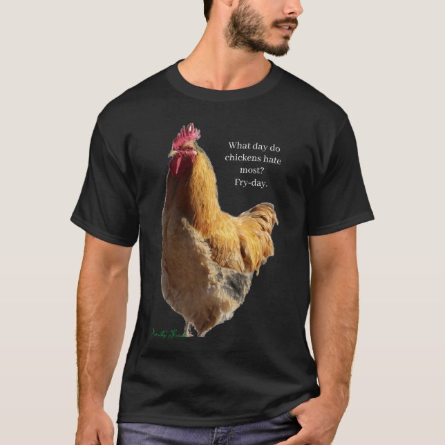 Camiseta Clucks Puns (Frente)