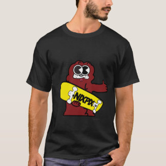 Camiseta Clyde com logotipo do skate de Nixpix