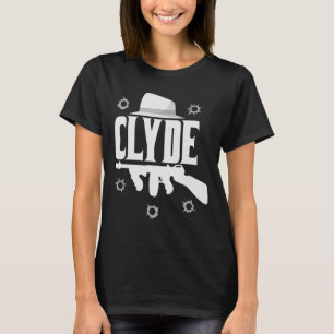Camiseta Clyde E Bonnie Halloween Correspondendo Casais Cos