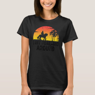 Camiseta Clydesdale para Cavaleiro Clydesdale e Cavalo Rasc