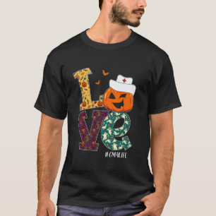 Camiseta CMA Enfermeira Dia das Bruxas Abóbora Assustadora