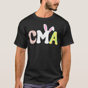 Camiseta CMA Enfermeira Estetoscópio de Vida Esfrega Pásc