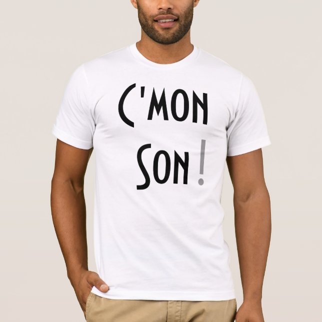 Camiseta C'mon filho! (Frente)