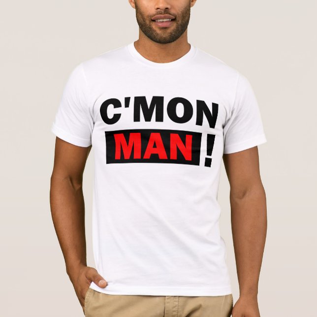 Camiseta C'Mon t-shirt do homem (Frente)