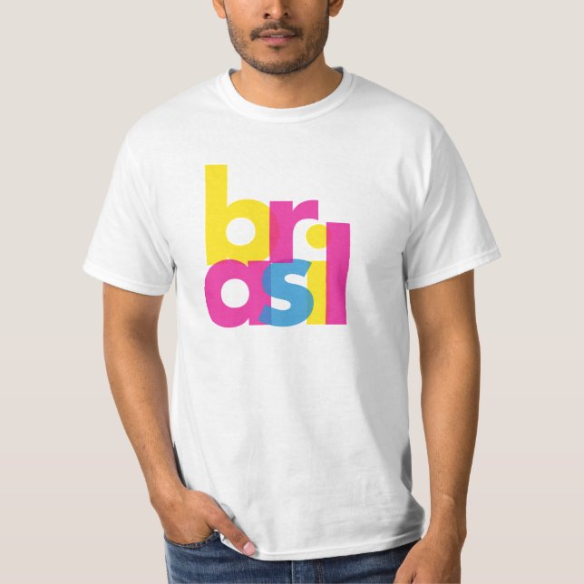 Camiseta CMYK Brasil (Frente)