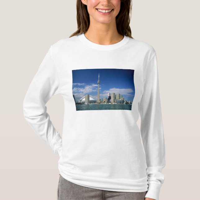 Camiseta CN Tower e Skydome em Toronto, Ontário, (Frente)