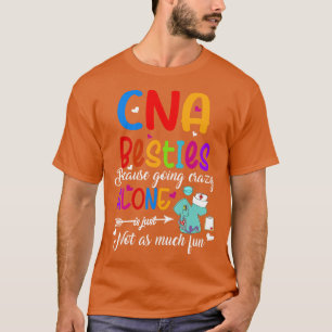 Camiseta CNA Amigos Certificados de Enfermagem CNA Bestie