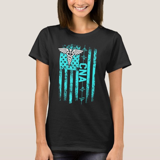 Camiseta CNA - Assistente de Enfermagem Certificada (Frente)