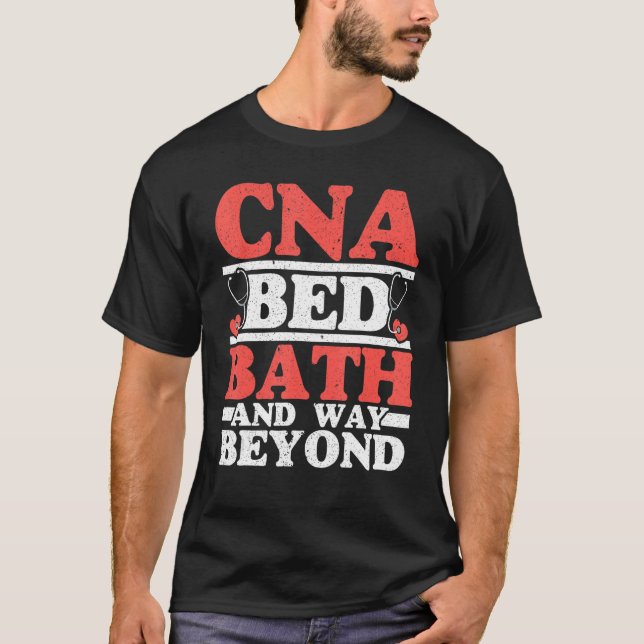 Camiseta CNA Bed Bath E Muito Além Da Engraçada Vida Da CNA (Frente)