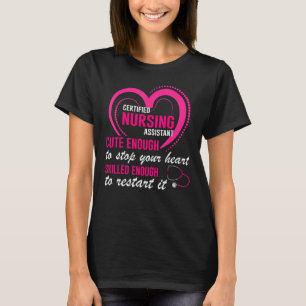 Camiseta CNA de Enfermagem com Assistente de Enfermagem Cer