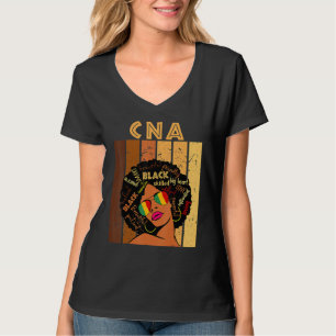 Camiseta CNA Enfermeiro Certificado Auxiliar Afro História