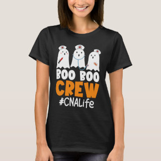 Camiseta CNA Life Boo Boo Crew Nurse Ghost Halloween Costum