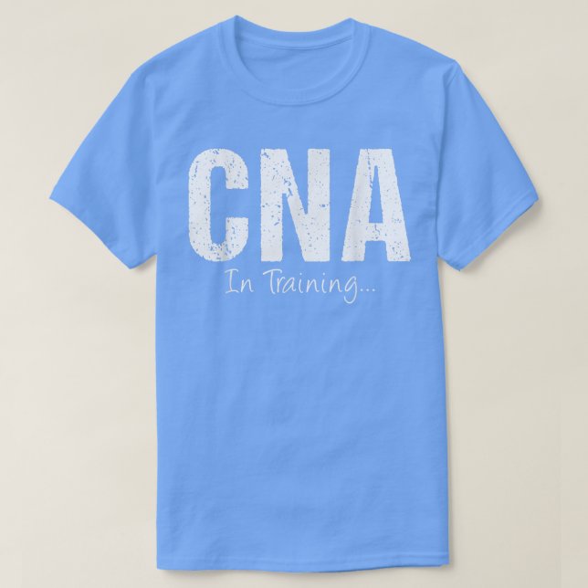 Camiseta CNA no treinamento Nome do Trabalho Engraçado Futu (Frente do Design)