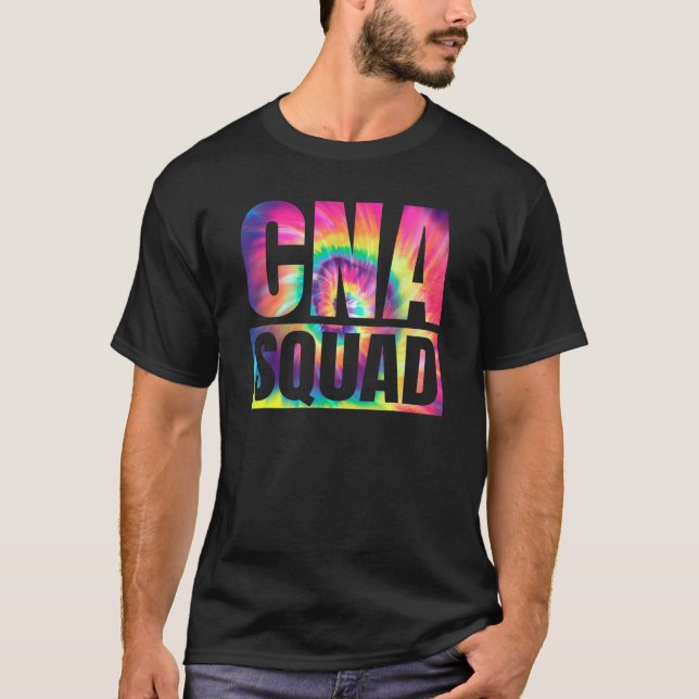 Camiseta Cna Squad Certified Nury Assistant Squad Cna (Frente)
