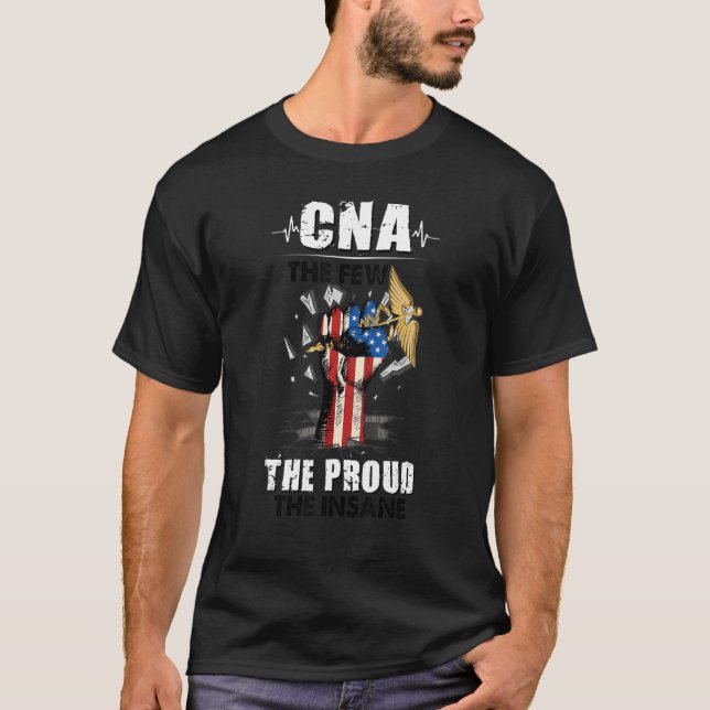 Camiseta CNA The Few The Proud The Insane (Frente)