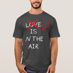 Camiseta Co2 Está No Ativismo Do Clima Do Ar
