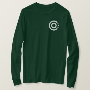 Camiseta CO de manga longa verde
