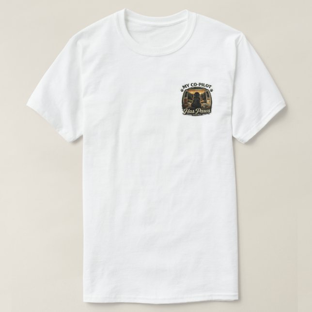 Camiseta Co-Piloto Terra Nova (Frente do Design)