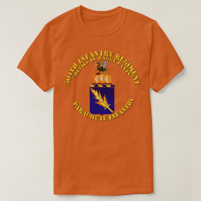 Camiseta COA 504º Regimento de Infantaria (Frente do Design)