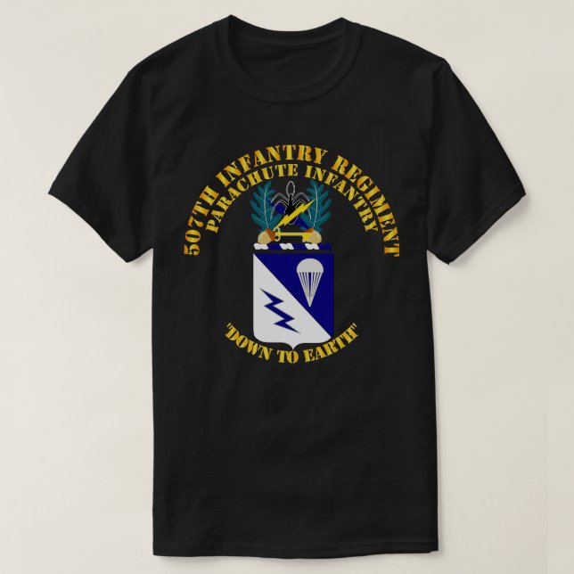 Camiseta COA 507º Regimento de Infantaria (Frente do Design)