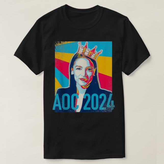 Camiseta COA OcasioCortez 2024 Campanha Presidencial Notori (Frente do Design)