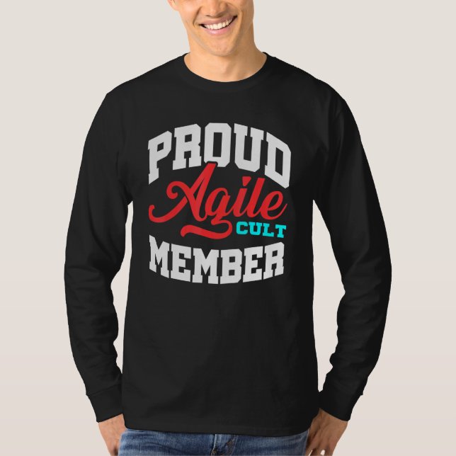 Camiseta Coac Do Gerenciamento De Projeto Do Scrum Do Membr (Frente)