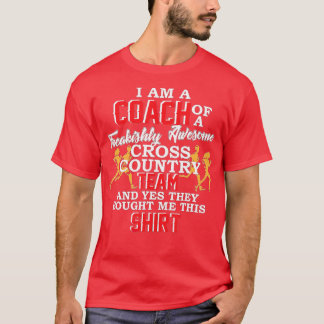 Camiseta Coach Cross Country jogger track running funny gi