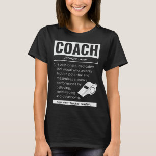 Camiseta Coach Definition Sport Games Forn Coaching Funge