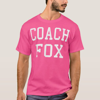 Camiseta Coach FOX Custom Football Soccer Baseball Team T-S