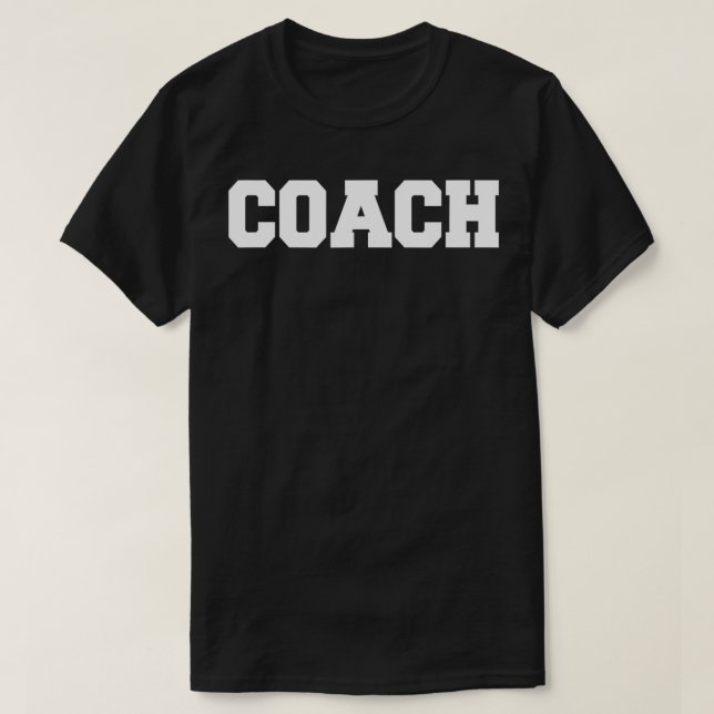 Camiseta COACH t para os ônibus (Frente do Design)