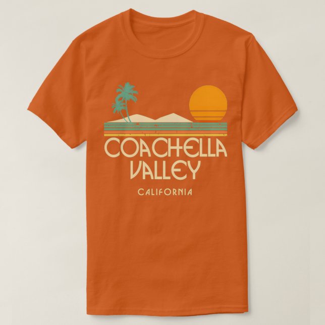 Camiseta Coachella Valley California TShirt 1 (Frente do Design)
