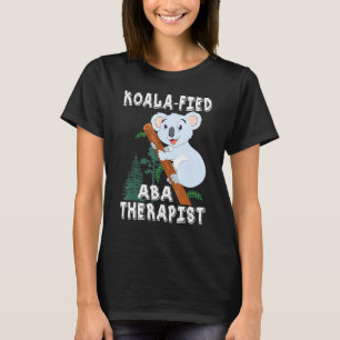 Camiseta Coala Aba Terapeuta Pun Autismo