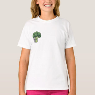 Camiseta Coala Abraçando Árvore de Brócolis Gigante Criança