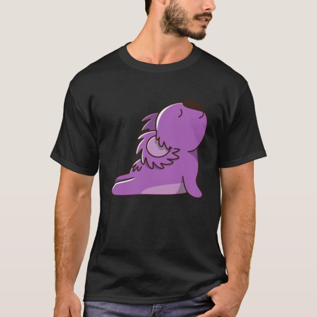 Camiseta coala koala cute australia  yoga pose  1 (Frente)