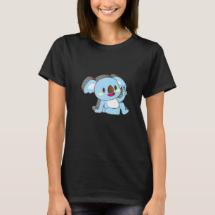 Camiseta Coala Multilayer Paz Relaxada Fofa Estética  
