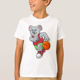Camiseta Coala no Esporte Basquete