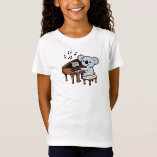 Camiseta Coala Tocando Piano