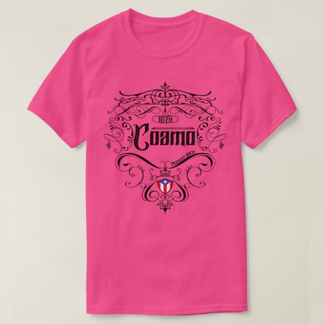 Camiseta Coamo Vintage design 1 (Frente do Design)