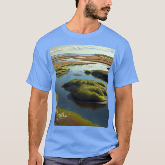 Camiseta Coastal Tranquility (Frente)