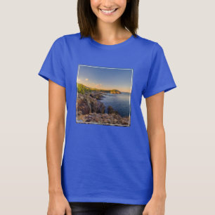 Camiseta Coastline   Acadia National Park, Schooner Head