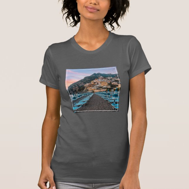 Camiseta Coastline | Campânia, Itália (Frente)