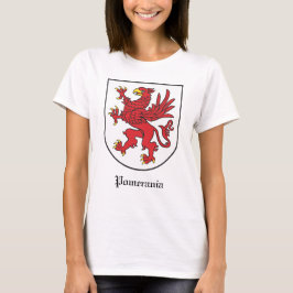 Camiseta Coat of Arms of Pomerania Majestic Griffin Art