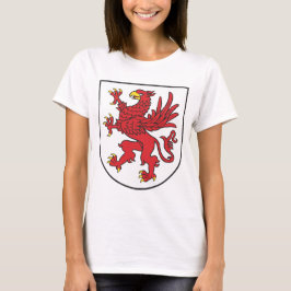 Camiseta Coat of Arms of Pomerania Majestic Griffin Art