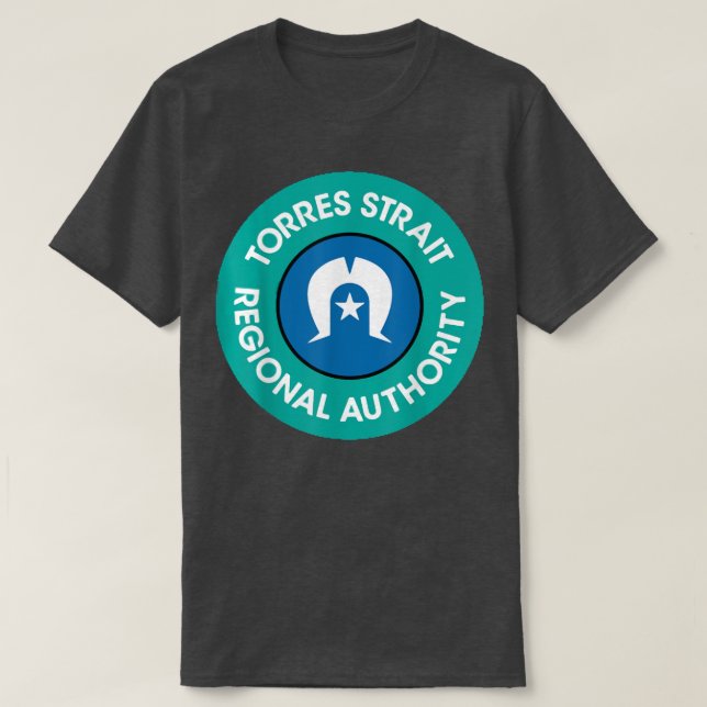 Camiseta Coat of arms of Torres Strait Islanders  (Frente do Design)
